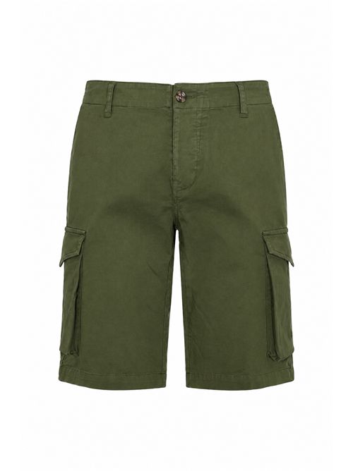 Bermuda Freeport pocket in cotone Military Mc2 Saint Barth | FREE00301535L